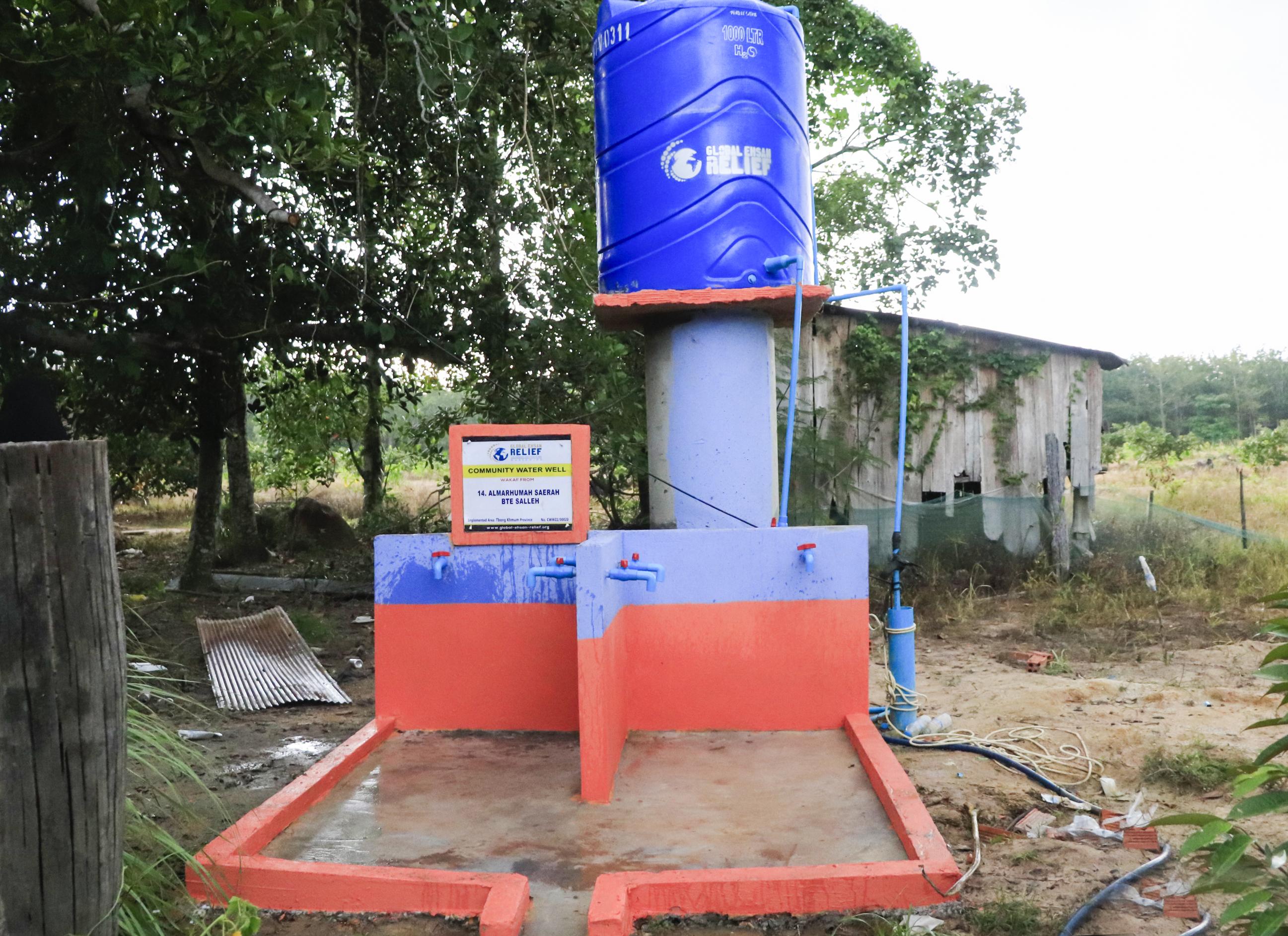 Battling the Dry Season With A Community Water Well